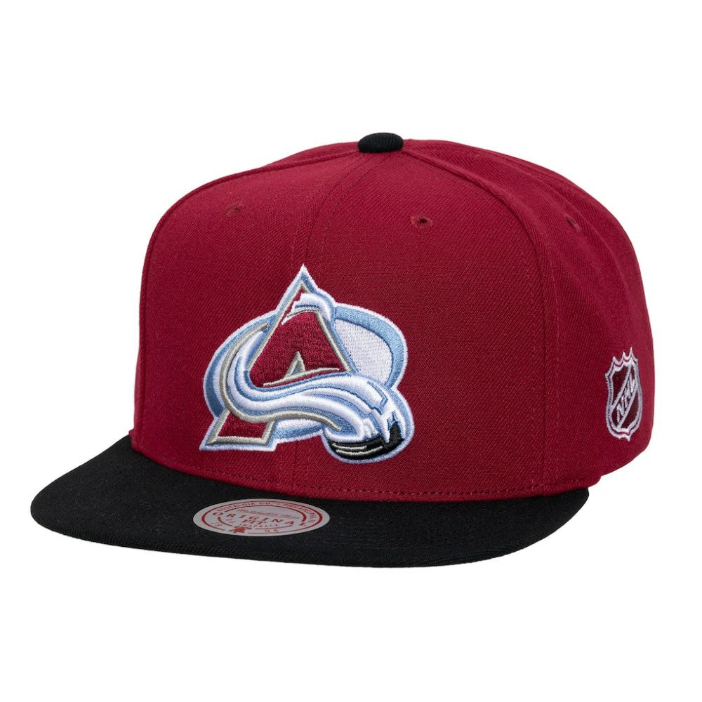 NHL Colorado Avalanche Mitchell & Ness Legendary Away Snapback Hat