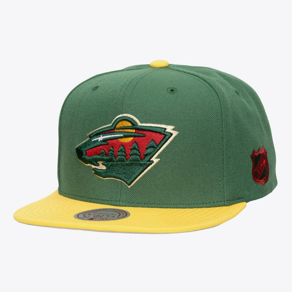 NHL Minnesota Wild Mitchell & Ness Legendary Home Snapback Hat