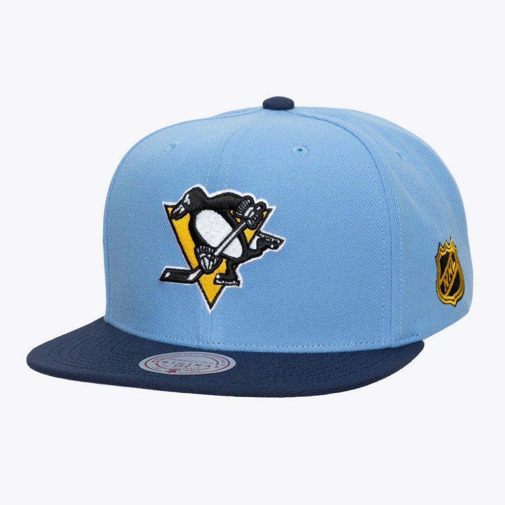 NHL Pittsburgh Penguins Mitchell & Ness Legendary Home Snapback Hat
