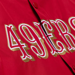 Coaches Full-Snap Hooded Windbreaker Jacket - San Francisco 49ers Jackets