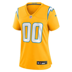 Women's Alternate Charger Power Game Custom Jersey - Los Angeles Chargers Jerseys