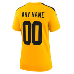 Women's Alternate 1933 Throwback Game Custom Jersey - Pittsburgh Steelers Jerseys