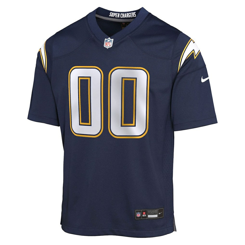 Youth Alternate Super Chargers Game Custom Jersey - Los Angeles Chargers Jerseys