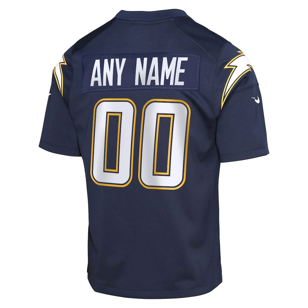 Youth Alternate Super Chargers Game Custom Jersey - Los Angeles Chargers Jerseys