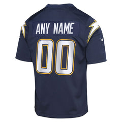 Youth Alternate Super Chargers Game Custom Jersey - Los Angeles Chargers Jerseys