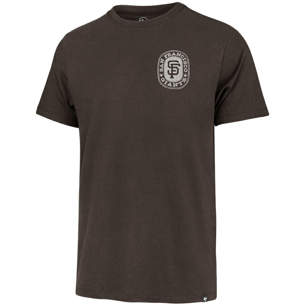 Brown San Francisco Giants '47 Back Canyon Franklin T-Shirt