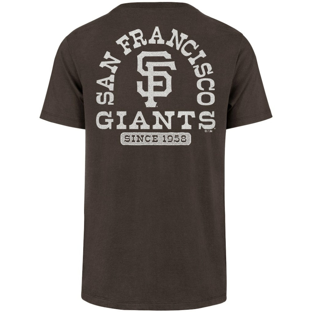 Brown San Francisco Giants '47 Back Canyon Franklin T-Shirt