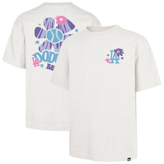 Cream Los Angeles Dodgers '47 Flora Foundation T-Shirt