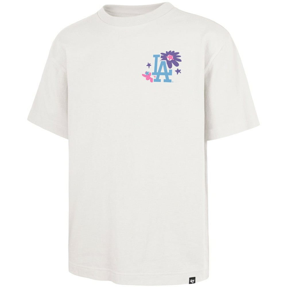 Cream Los Angeles Dodgers '47 Flora Foundation T-Shirt