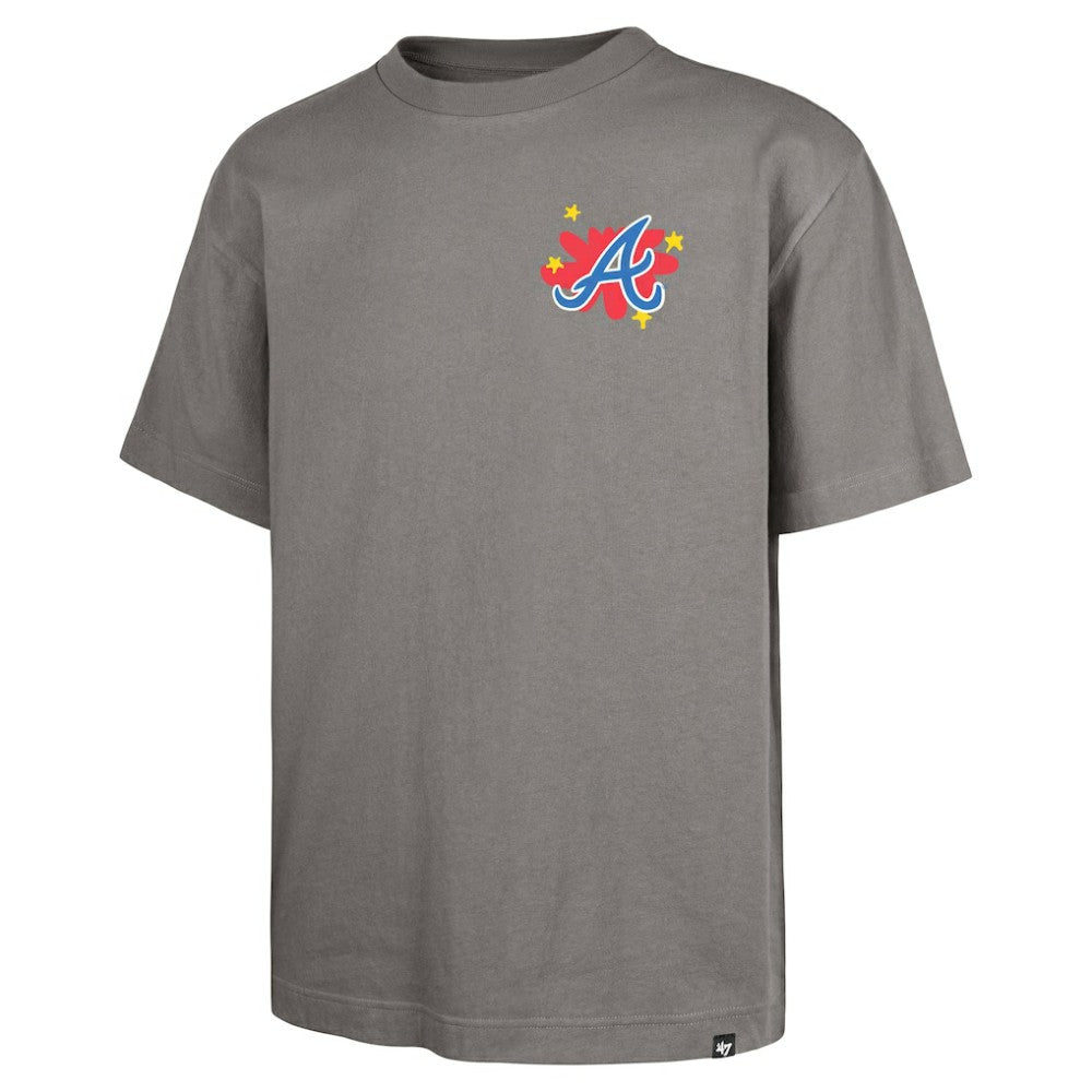 Gray Atlanta Braves '47 Flora Foundation T-Shirt