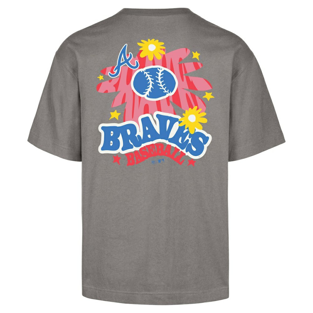 Gray Atlanta Braves '47 Flora Foundation T-Shirt