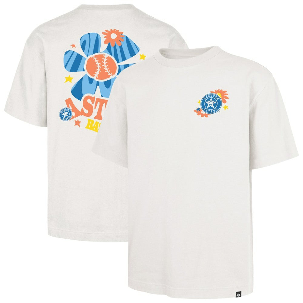Cream Houston Astros '47 Flora Foundation T-Shirt