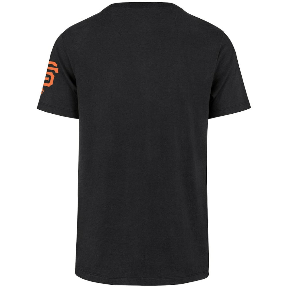 Black San Francisco Giants '47 Upside Down Two-Peat Franklin T-Shirt