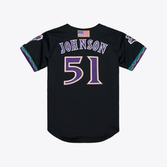 Black Randy Johnson Arizona Diamondbacks Mitchell & Ness 2001 Authentic Jersey