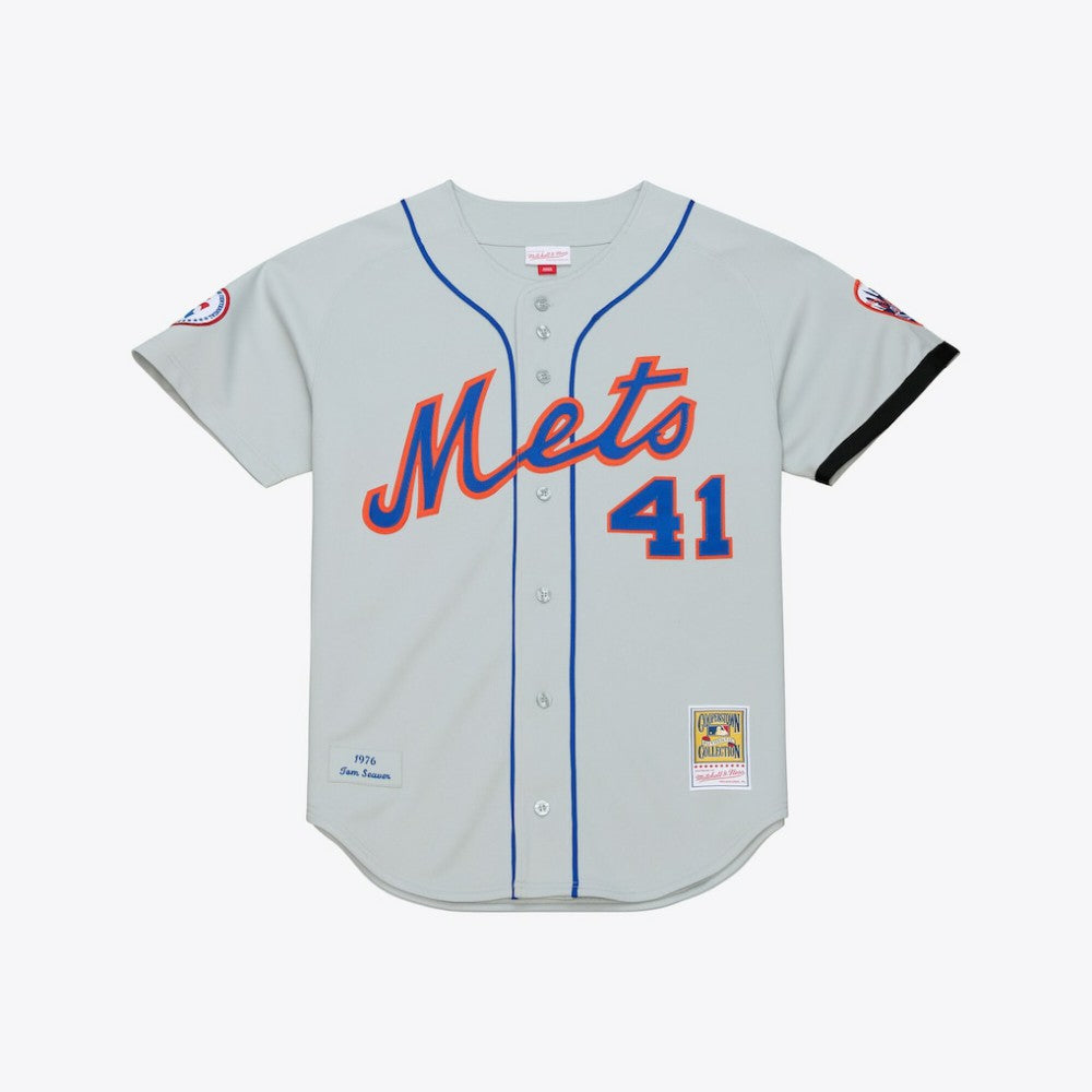 Gray Tom Seaver New York Mets Mitchell & Ness 1976 Authentic Jersey