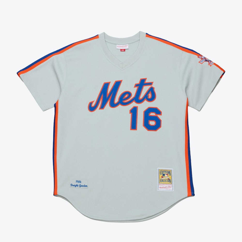 White Dwight Gooden New York Mets Mitchell & Ness 1986 Authentic Jersey