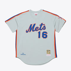 White Dwight Gooden New York Mets Mitchell & Ness 1986 Authentic Jersey