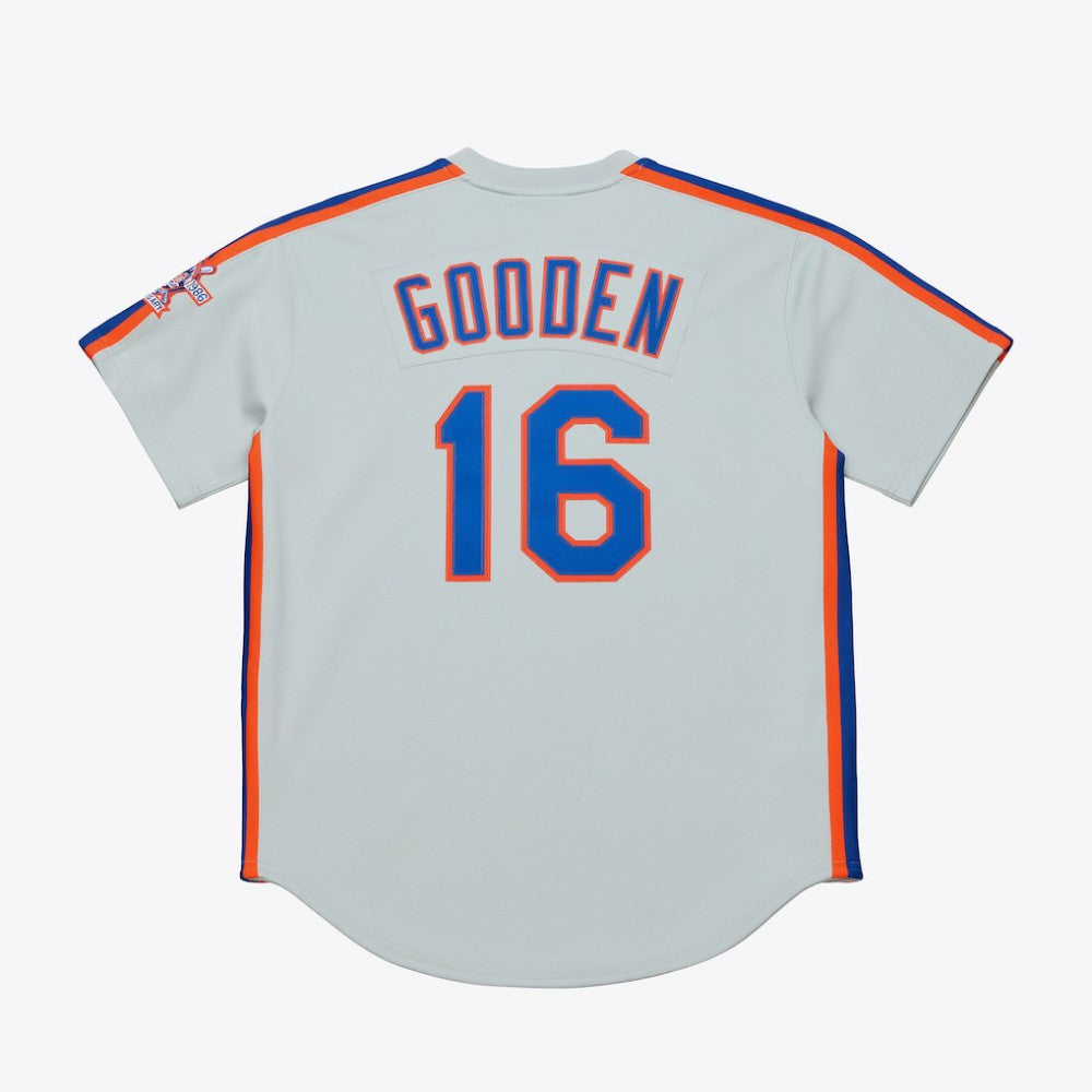 White Dwight Gooden New York Mets Mitchell & Ness 1986 Authentic Jersey