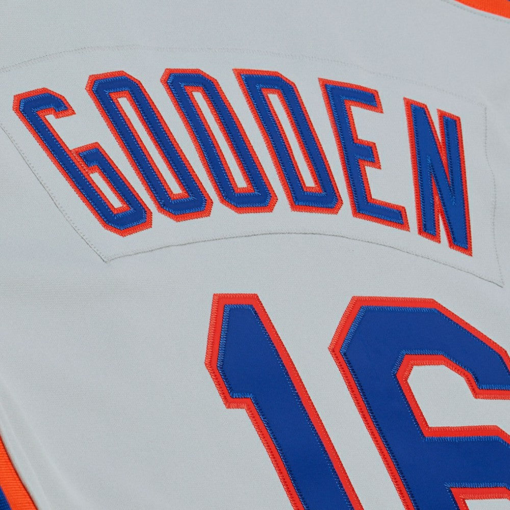 White Dwight Gooden New York Mets Mitchell & Ness 1986 Authentic Jersey
