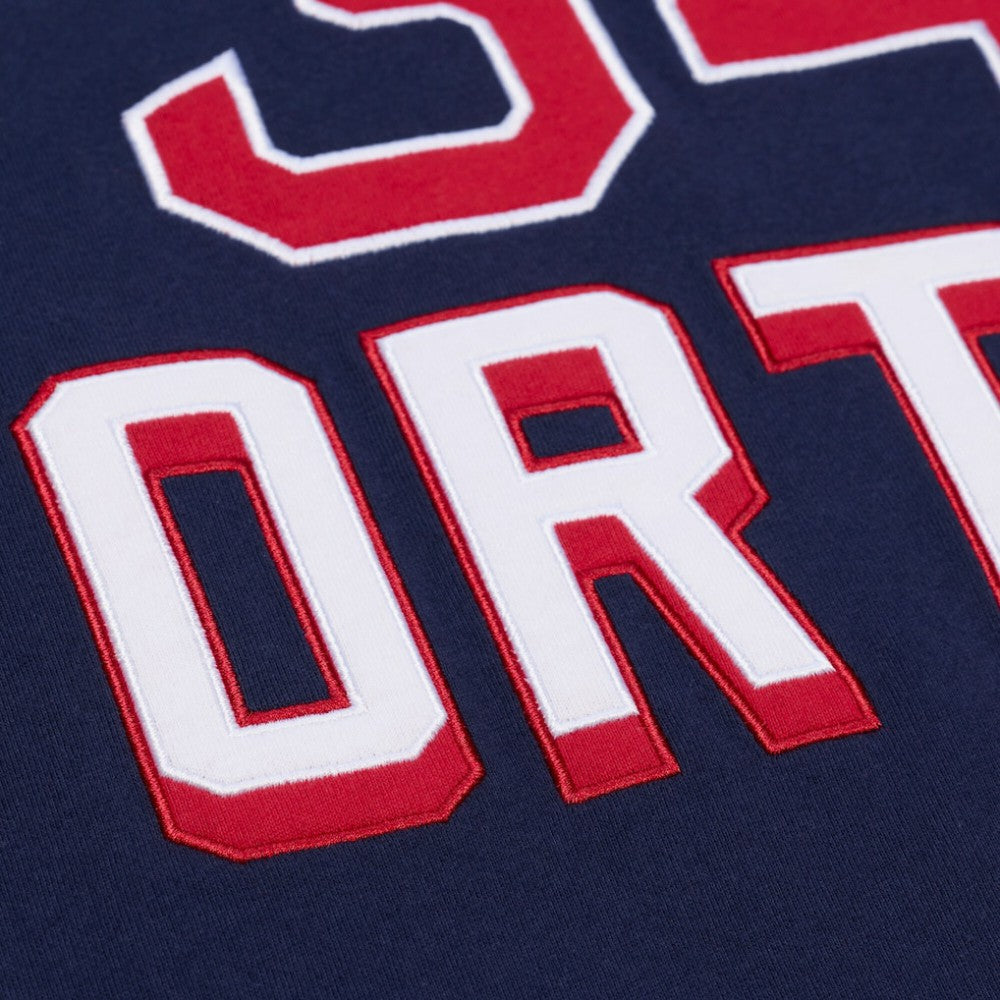 Navy David Ortiz Boston Red Sox Mitchell & Ness Player Collection Premium T-Shirt
