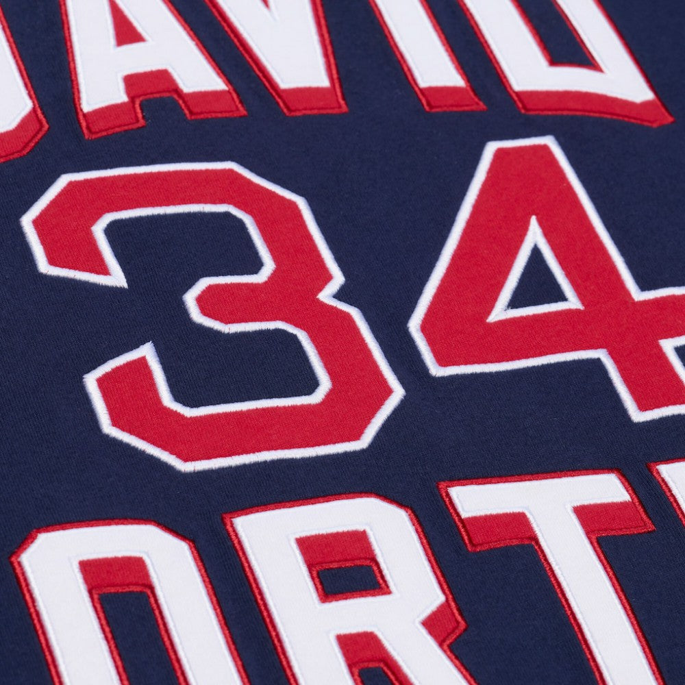 Navy David Ortiz Boston Red Sox Mitchell & Ness Player Collection Premium T-Shirt