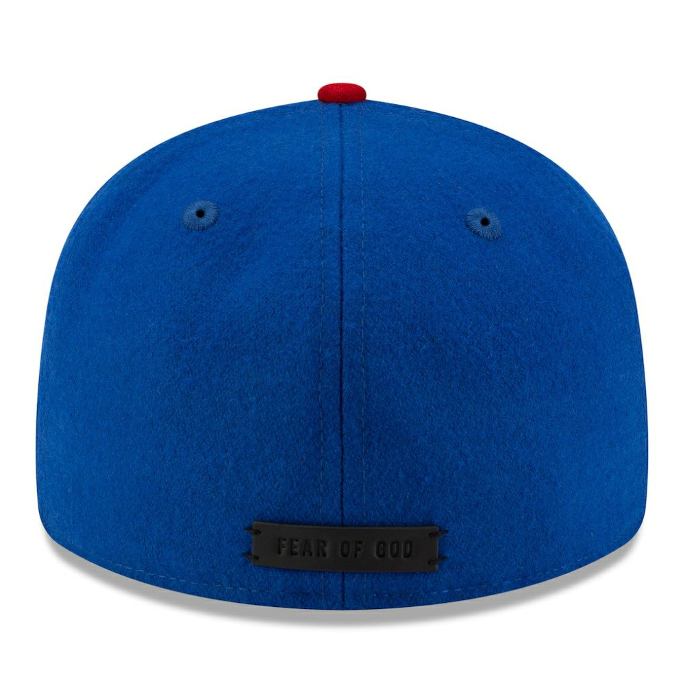 Royal Chicago Cubs New Era x Fear of God x MLB Wool 59FIFTY Fitted Hat
