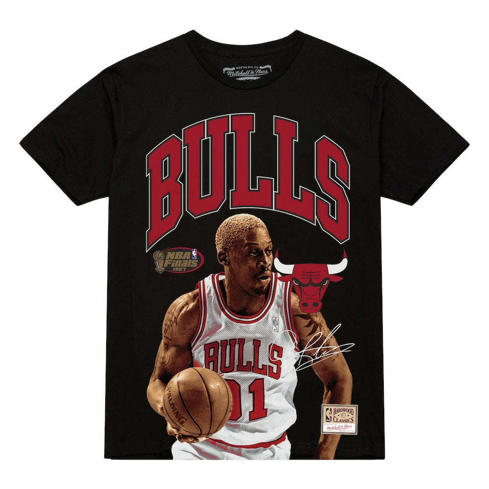 Mitchell & Ness Dennis Rodman Chicago Bulls Hardwood Classics Player Arch T-Shirt sale