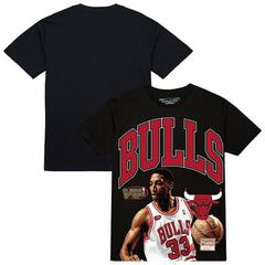 Mitchell & Ness Scottie Pippen Chicago Bulls Hardwood Classics Player Arch T-Shirt sale