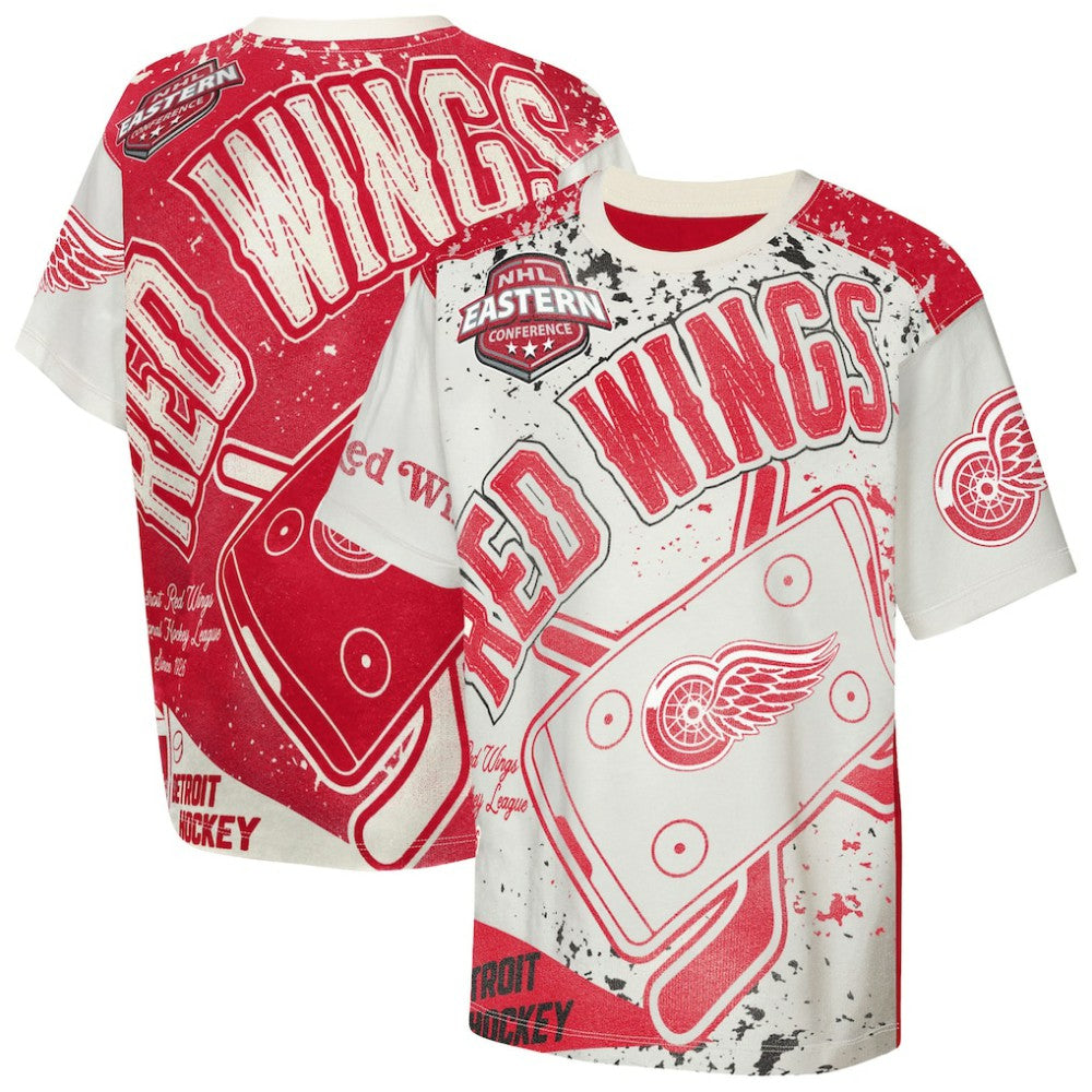 NHL Detroit Red Wings Outerstuff Youth Top Player T-Shirt
