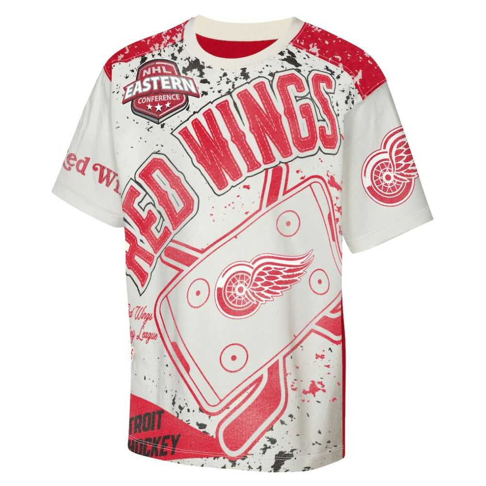 NHL Detroit Red Wings Outerstuff Youth Top Player T-Shirt