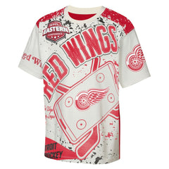 NHL Detroit Red Wings Outerstuff Youth Top Player T-Shirt