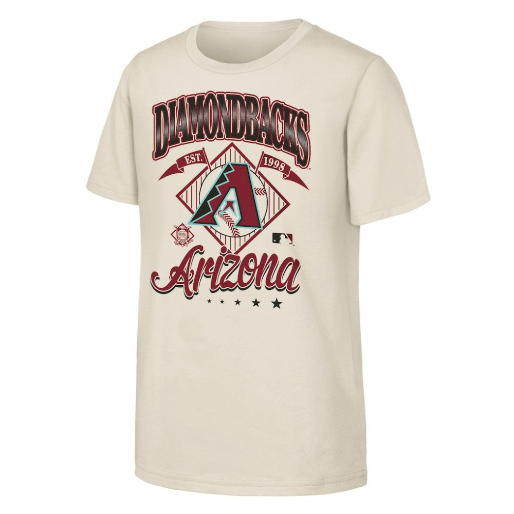Natural Arizona Diamondbacks Outerstuff Youth Triple Hit T-Shirt