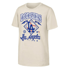 Natural Los Angeles Dodgers Outerstuff Youth Triple Hit T-Shirt
