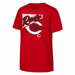 Red Cincinnati Reds Outerstuff Youth Prime Plate T-Shirt