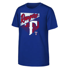 Royal Texas Rangers Outerstuff Youth Prime Plate T-Shirt