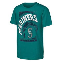 Teal Seattle Mariners Outerstuff Youth Speed Pitch T-Shirt