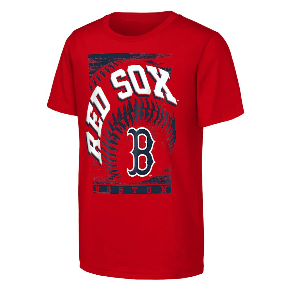 Red Boston Red Sox Outerstuff Youth Speed Pitch T-Shirt