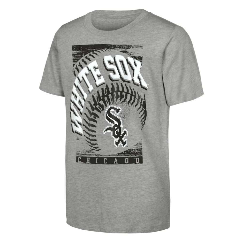Heather Gray Chicago White Sox Outerstuff Youth Speed Pitch T-Shirt