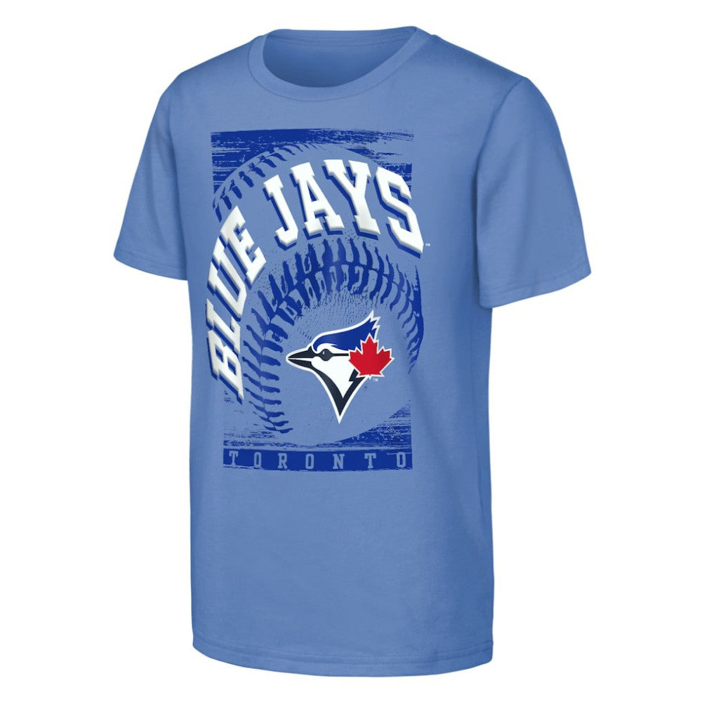 Light Blue Toronto Blue Jays Outerstuff Youth Speed Pitch T-Shirt