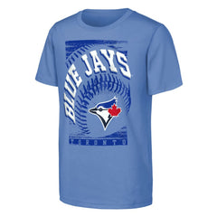 Light Blue Toronto Blue Jays Outerstuff Youth Speed Pitch T-Shirt