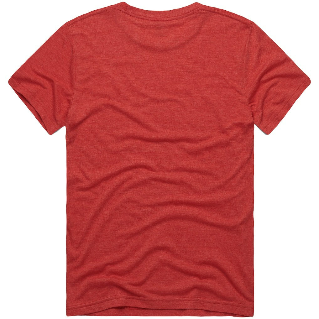 Homage NFL x Grateful Dead Tri-Blend T-Shirt - Kansas City Chiefs T-shirts