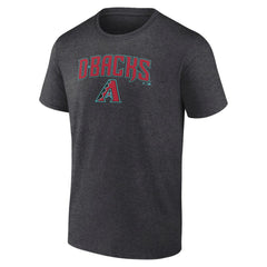 Charcoal Arizona Diamondbacks Team Lockup T-Shirt