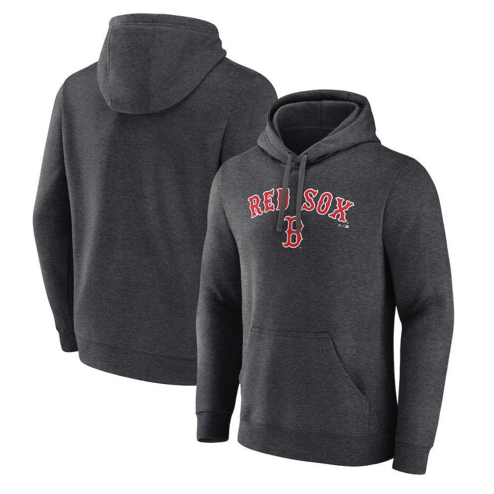 Charcoal Boston Red Sox Team Lockup Hoodie