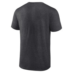 Charcoal Boston Red Sox Team Lockup T-Shirt