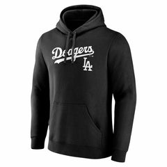Black Los Angeles Dodgers Team Lockup Hoodie