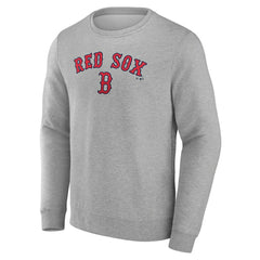 Gray Boston Red Sox Team Lockup Sweatshirt