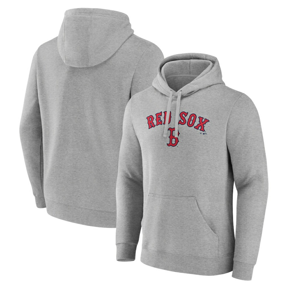 Gray Boston Red Sox Team Lockup Hoodie