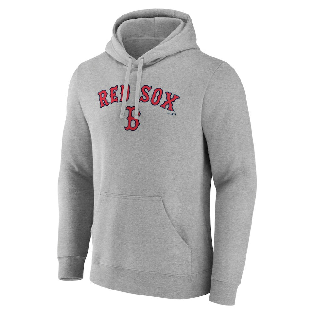 Gray Boston Red Sox Team Lockup Hoodie