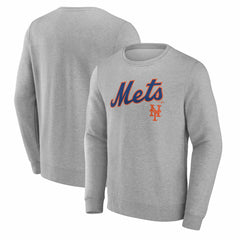 Gray New York Mets Team Lockup Sweatshirt