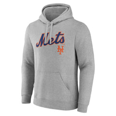 Gray New York Mets Team Lockup Hoodie